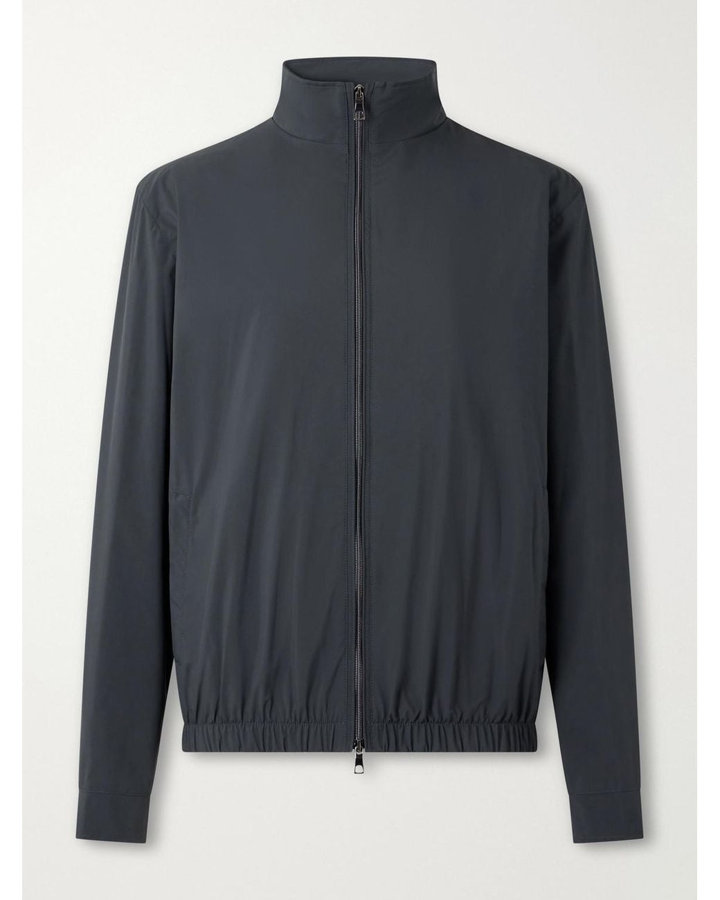 N.Peal Cashmere Blue Shell Blouson Jacket for men