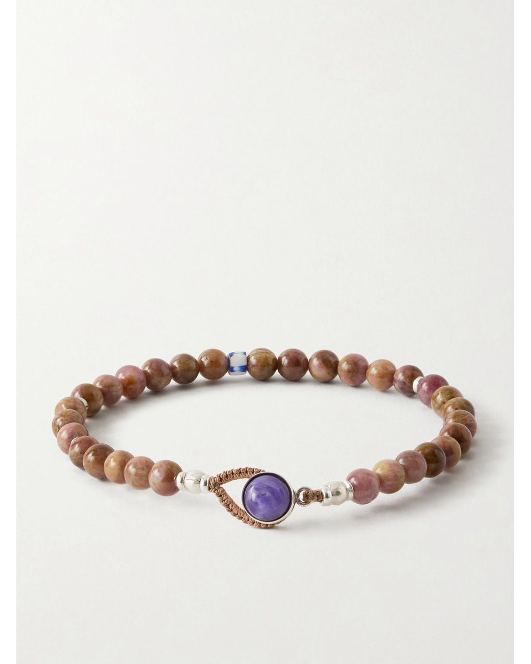 Mikia Natural Circle 8 Sterling Silver for men