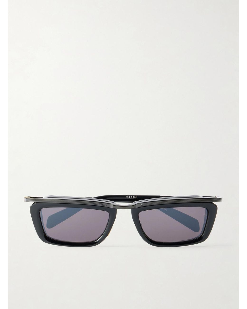 Jacques Marie Mage Gray Haider Ackermann Melchior Square Frame Sunglasses for men