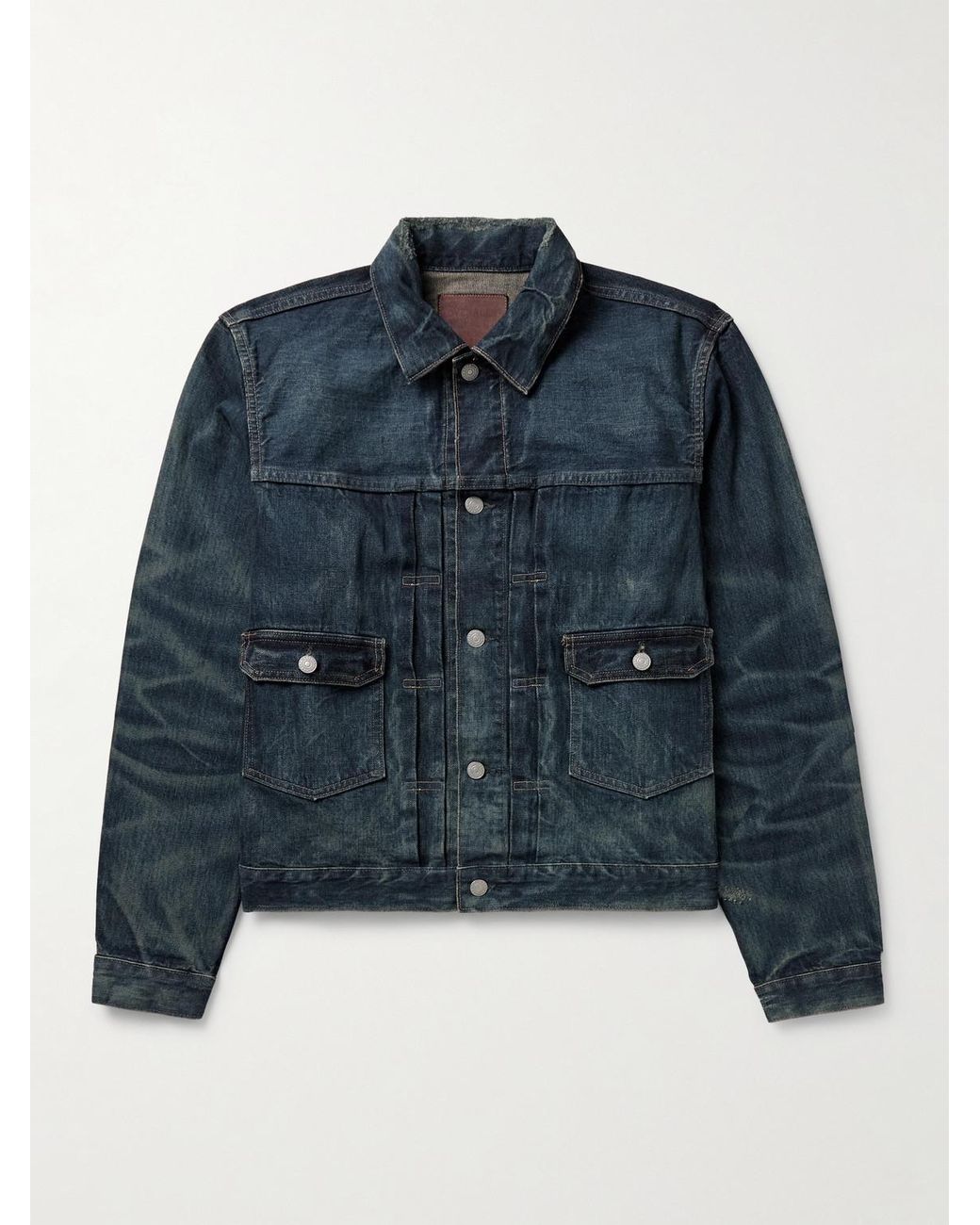 Double rl denim jacket on sale