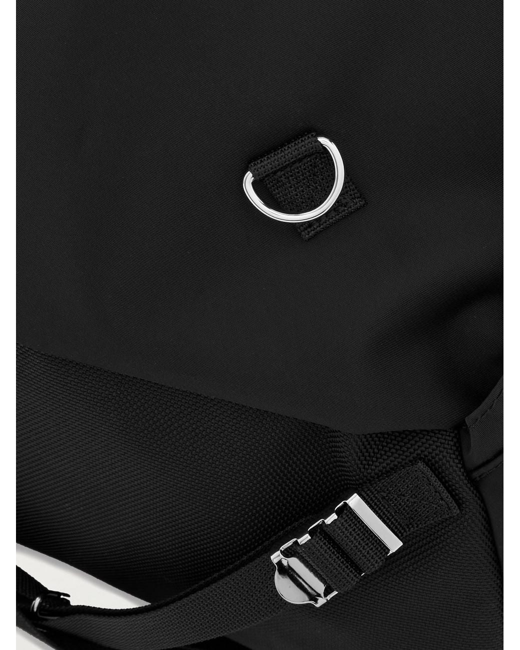 Porter-Yoshida and Co Black Ride Webbing-Trimmed Nylon Backpack for men