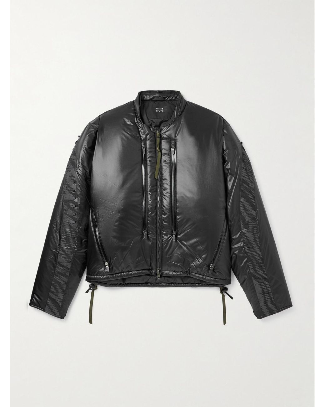 ACRONYM J14-Px Padded Coated-Shell Bomber Jacket in Black for Men
