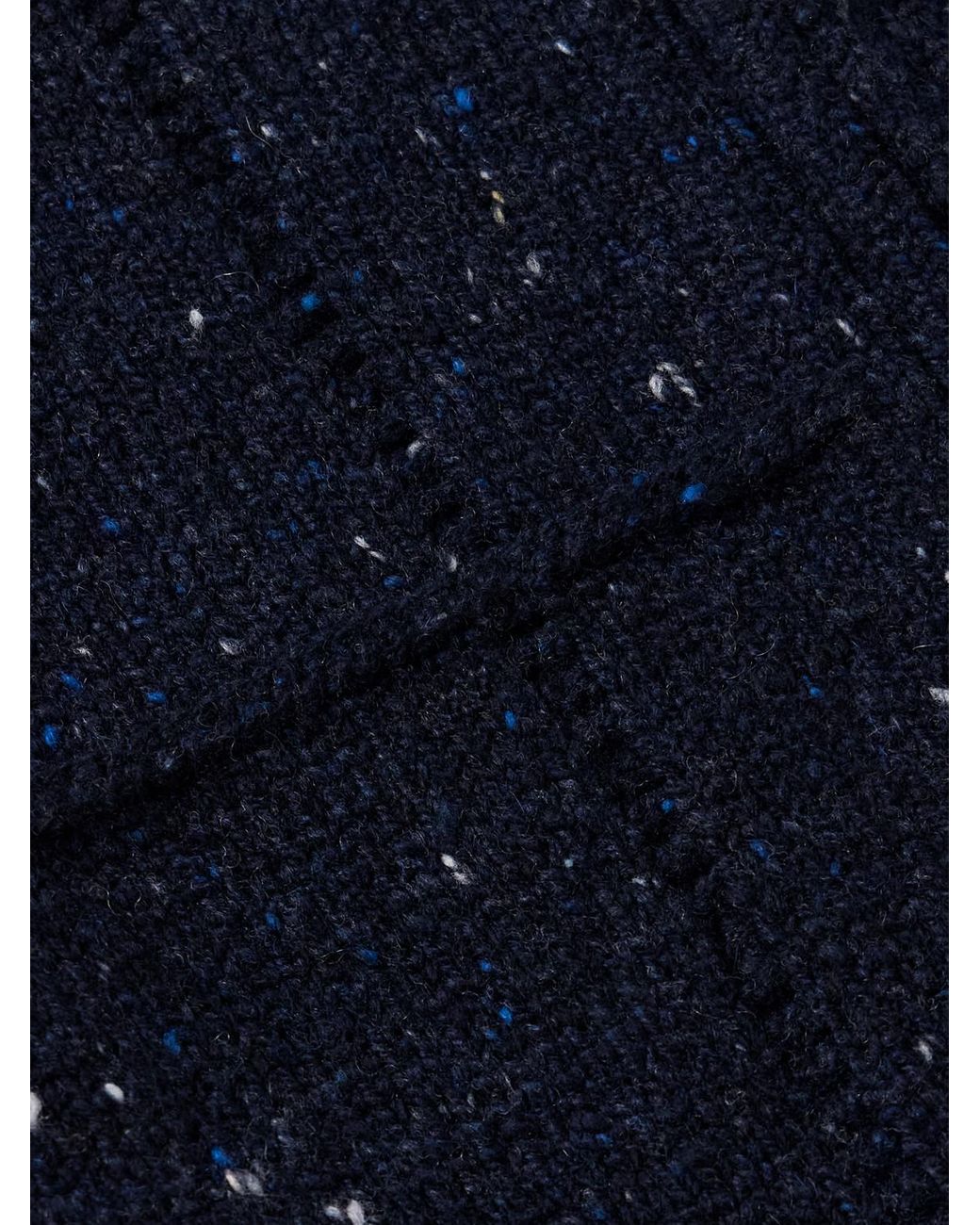 Inis Meáin Blue Lifeline Merino Wool And Cashmere-blend Gilet for men