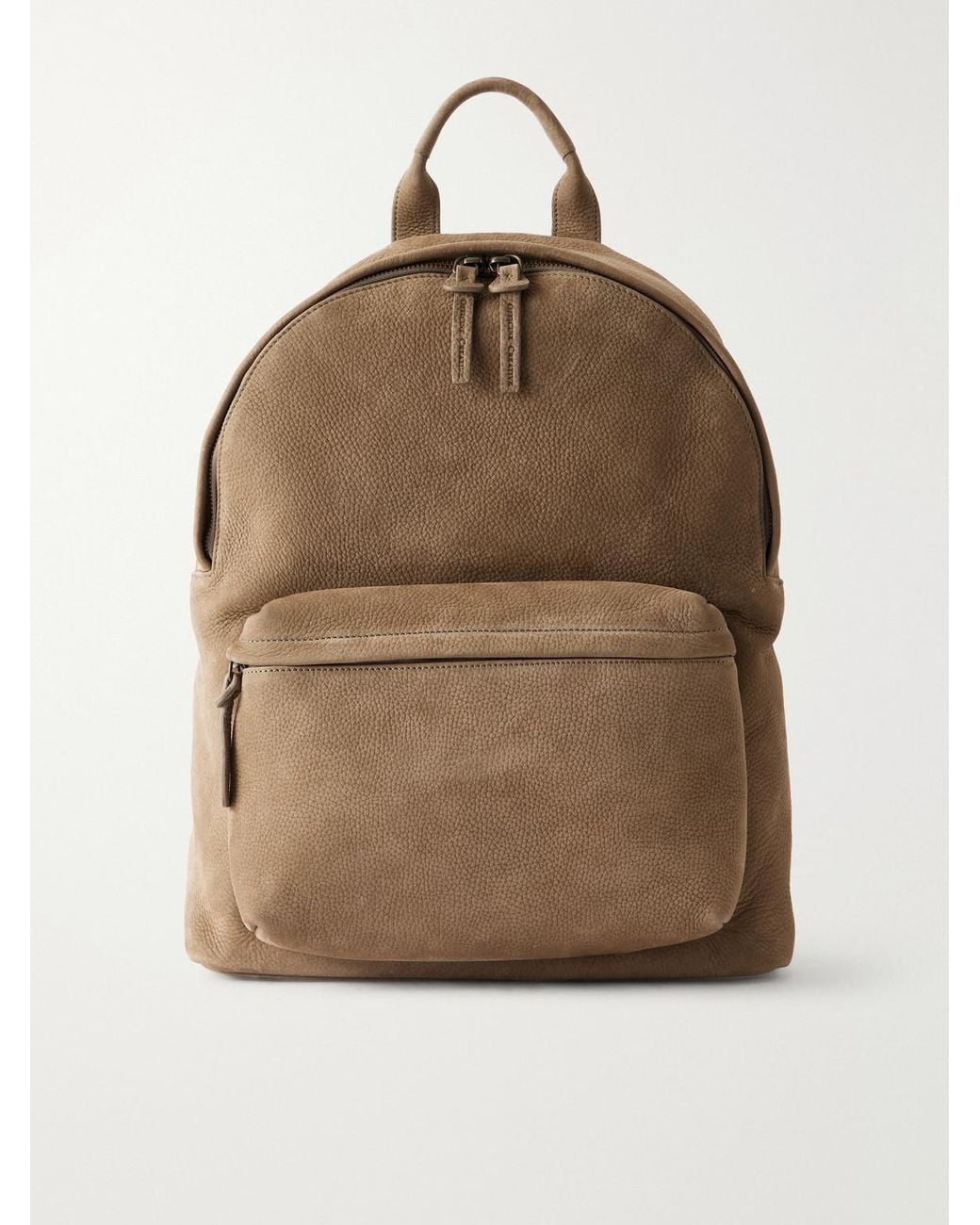 Officine Creative Natural Nubuck Backpack for men