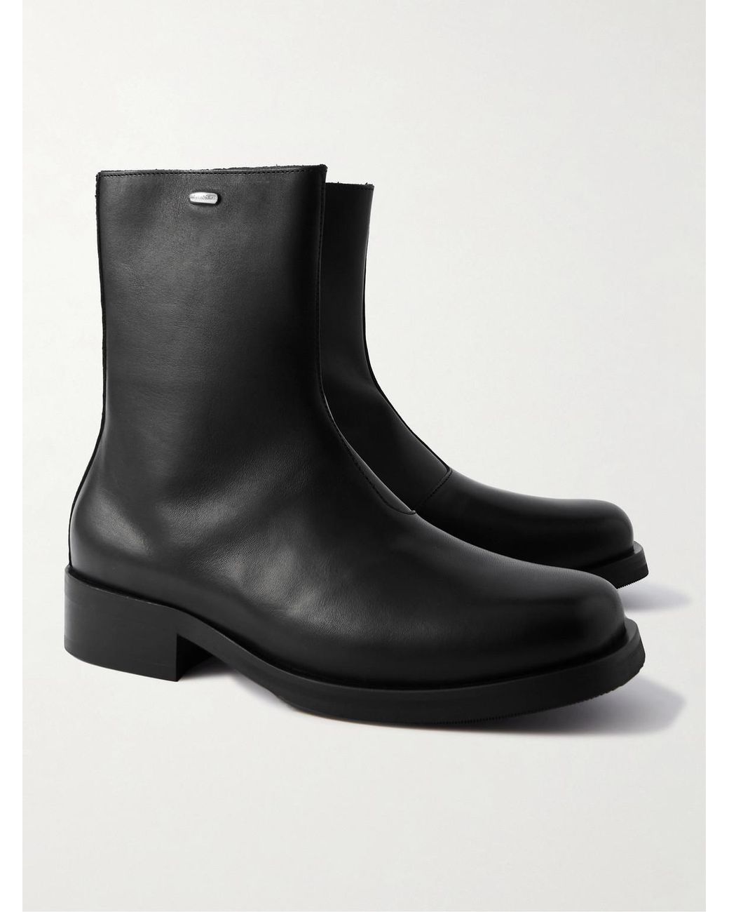 Our Legacy Black Camion Leather Boots for men