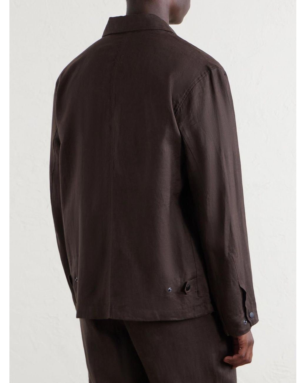 Rag & Bone Brown Calder Linen Jacket for men