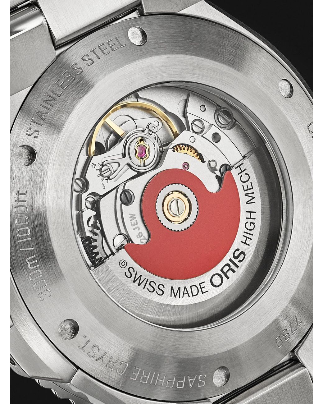 Oris Black Divers Date Automatic Stainless Steel Watch, Ref. 01 733 7795 4054 for men