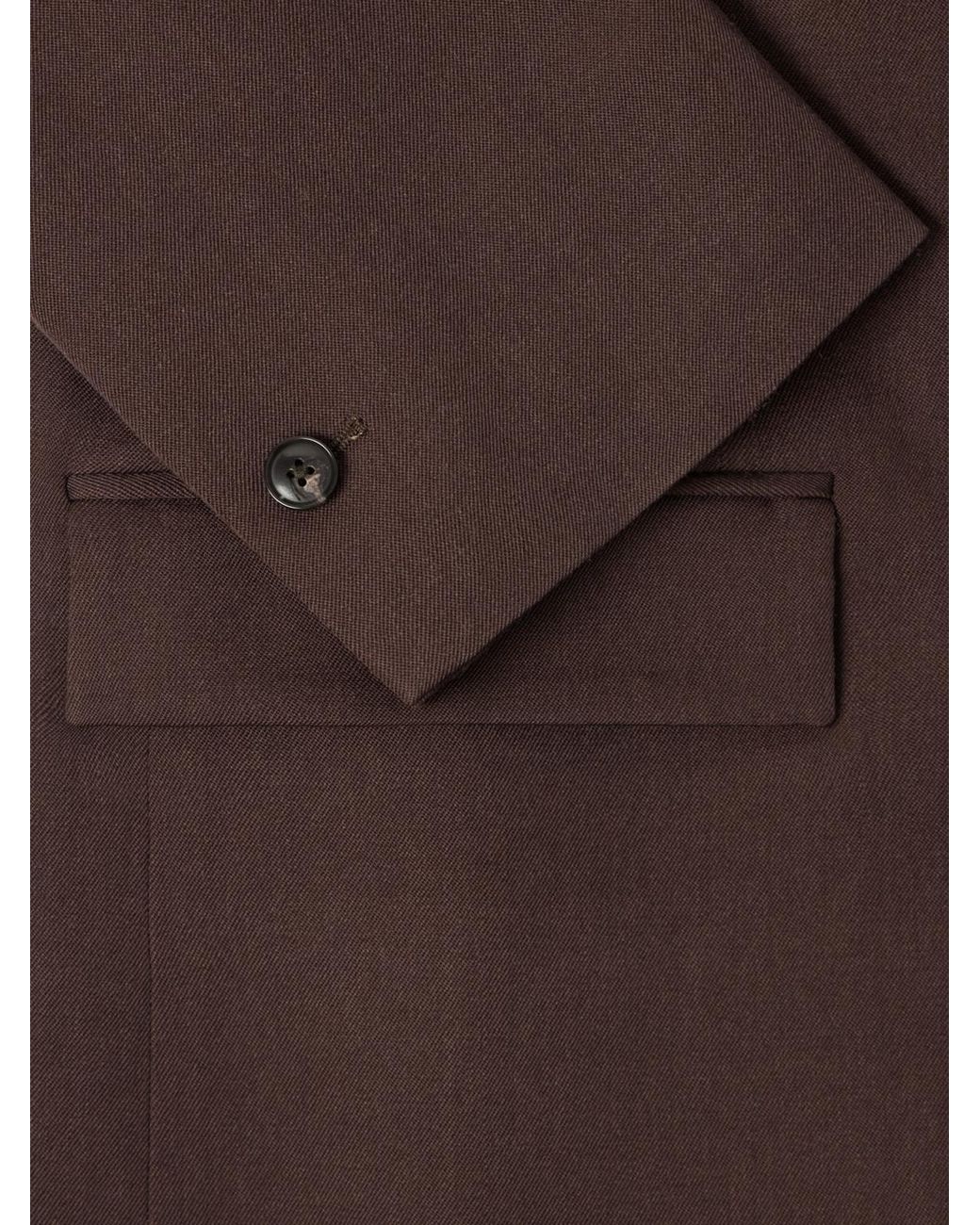 A Kind Of Guise Brown Shinji Virgin Wool Blazer for men