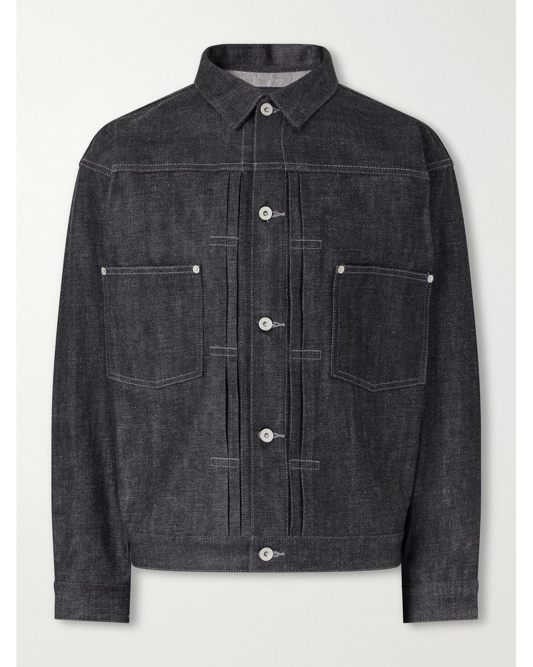 Neighborhood Black Denim Jacket for men