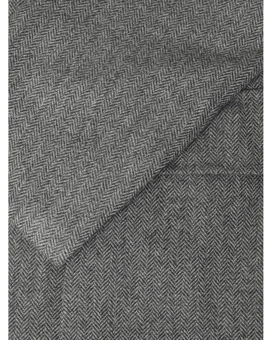 Ralph Lauren Gray Herringbone Wool Jacket for men