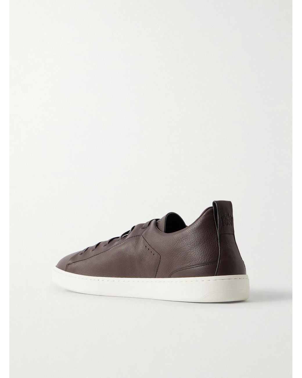 Church's Brown Rochdale Full-grain Leather Sneakers for men