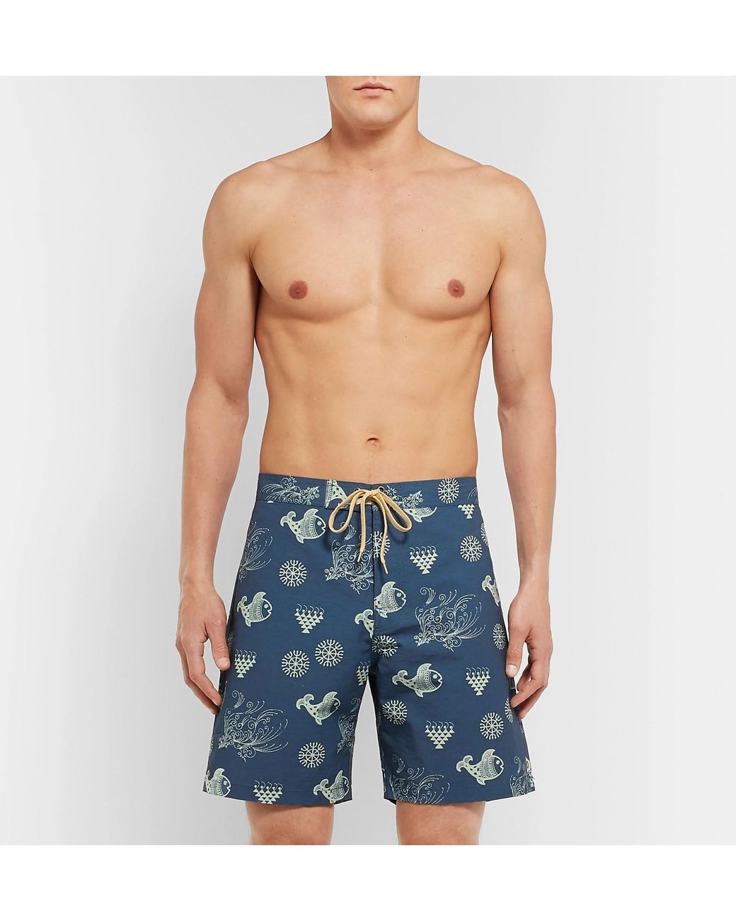 wide leg swim shorts