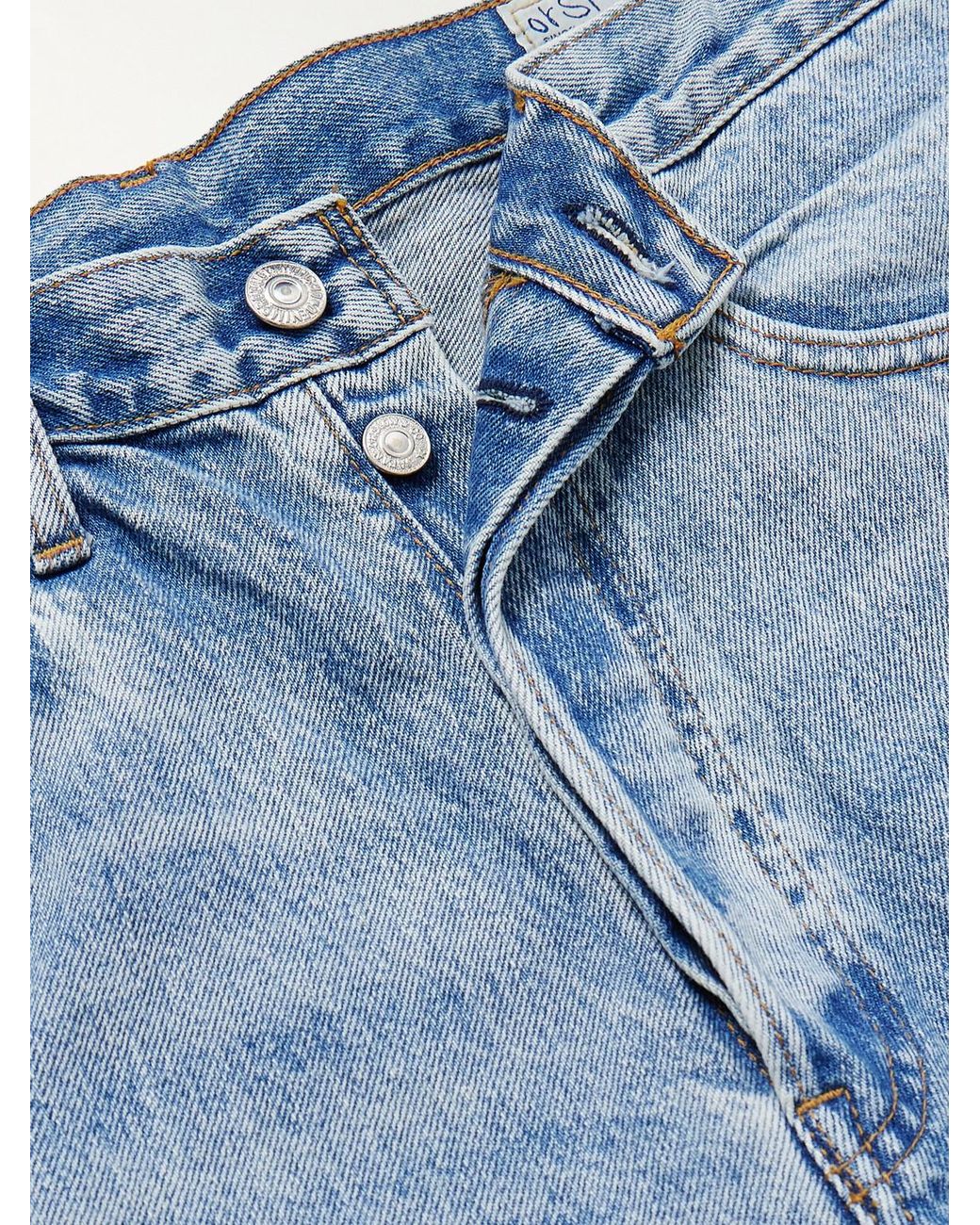 Orslow Blue 105 Straight-Leg Jeans for men