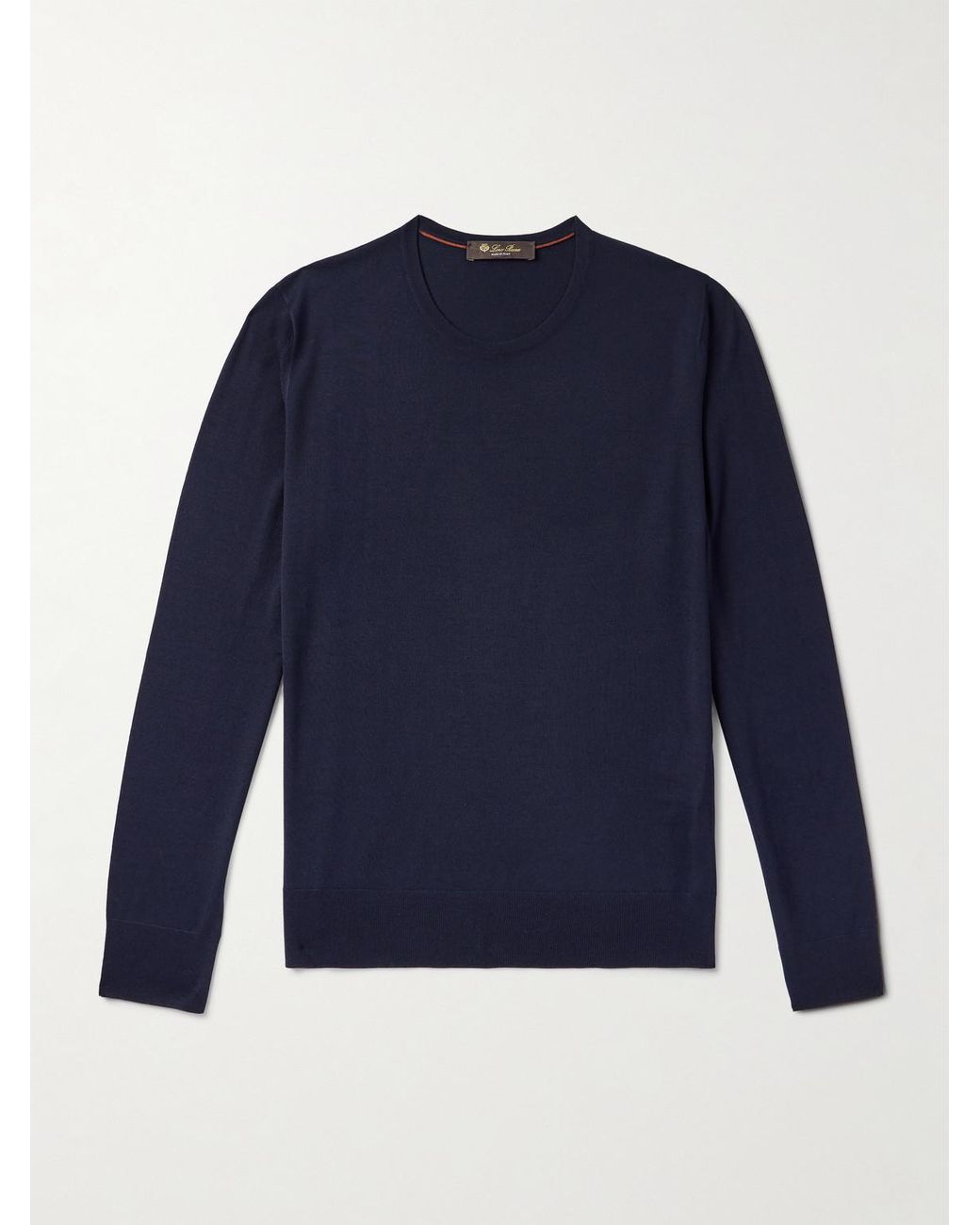 Loro Piana Blue Wish® Virgin Wool Sweater for men
