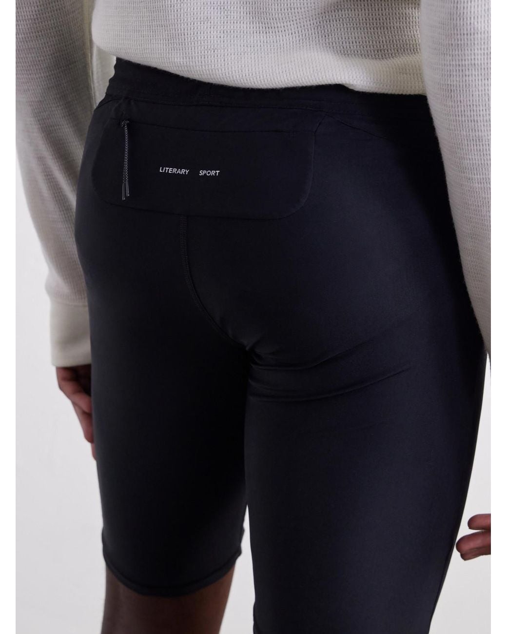 Literary Sport Blue Pablo Slim-Fit Stretch-Jersey Running Shorts for men