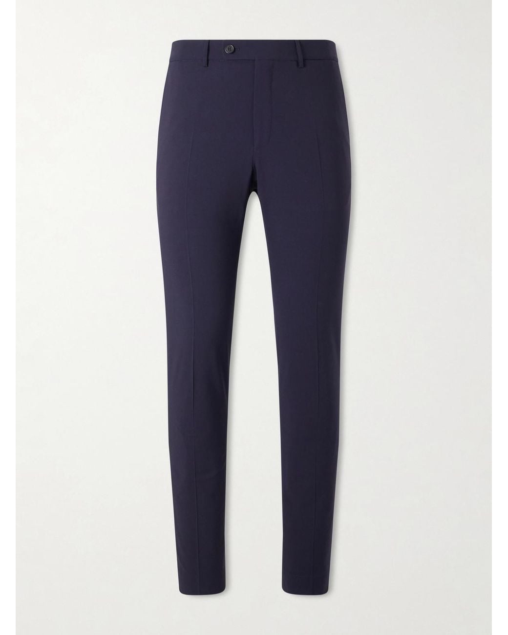Slowear Blue Tapered Virgin Wool-blend Suit Trousers for men