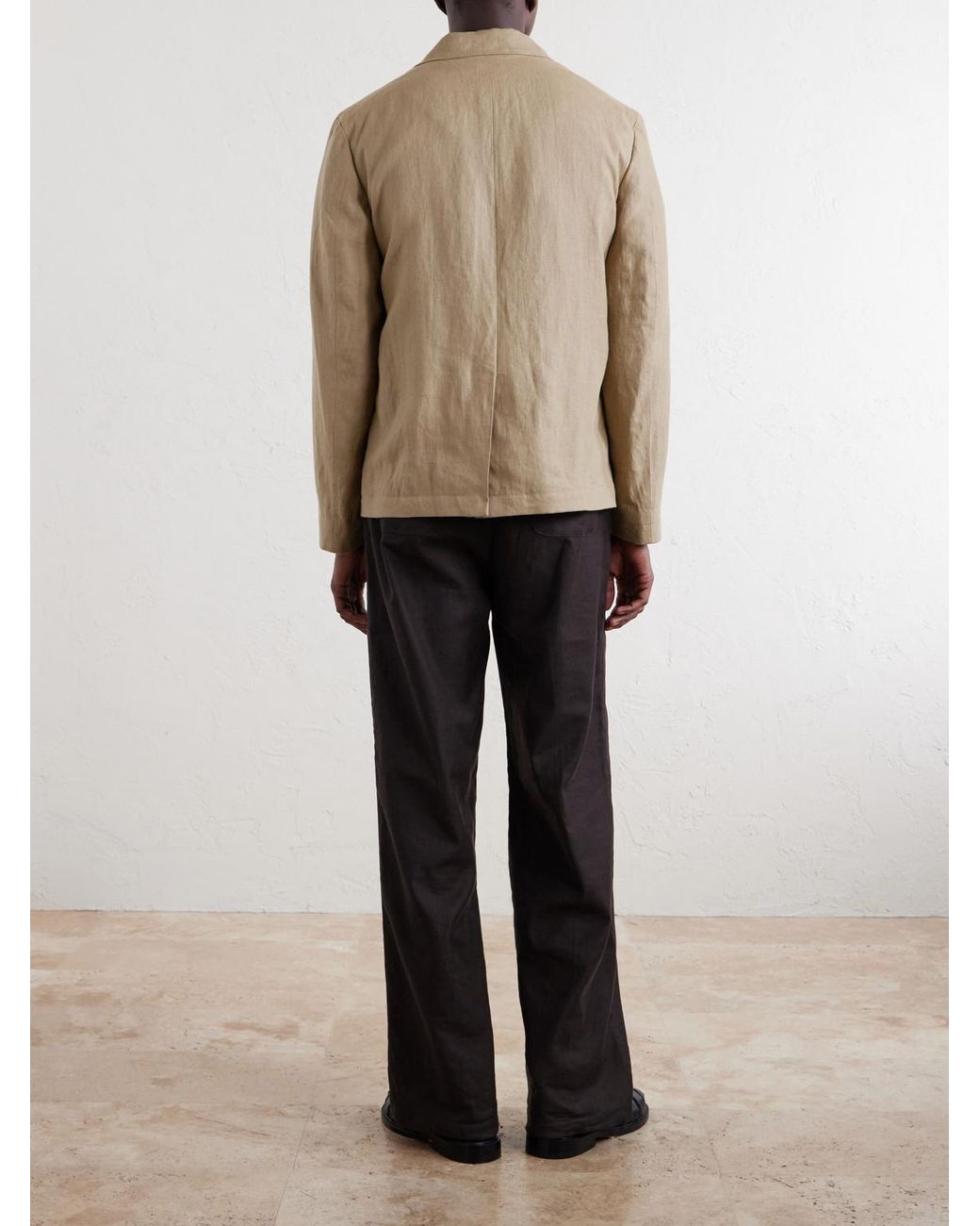 Mr P. Natural Linen Blazer for men