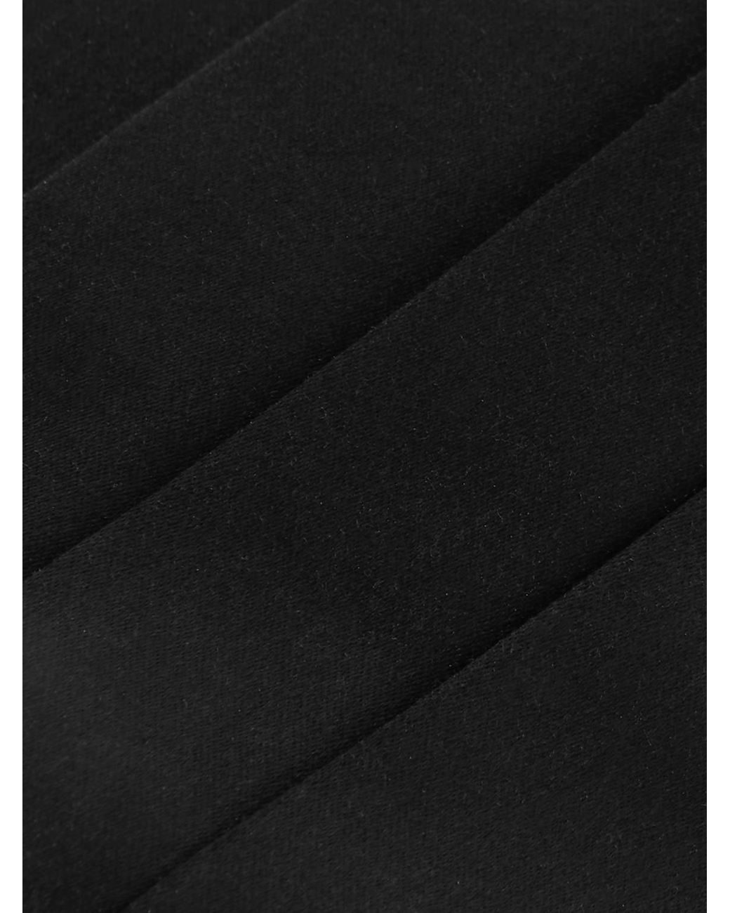 Brunello Cucinelli Black Cotton And Silk-Blend Satin Cummerbund for men