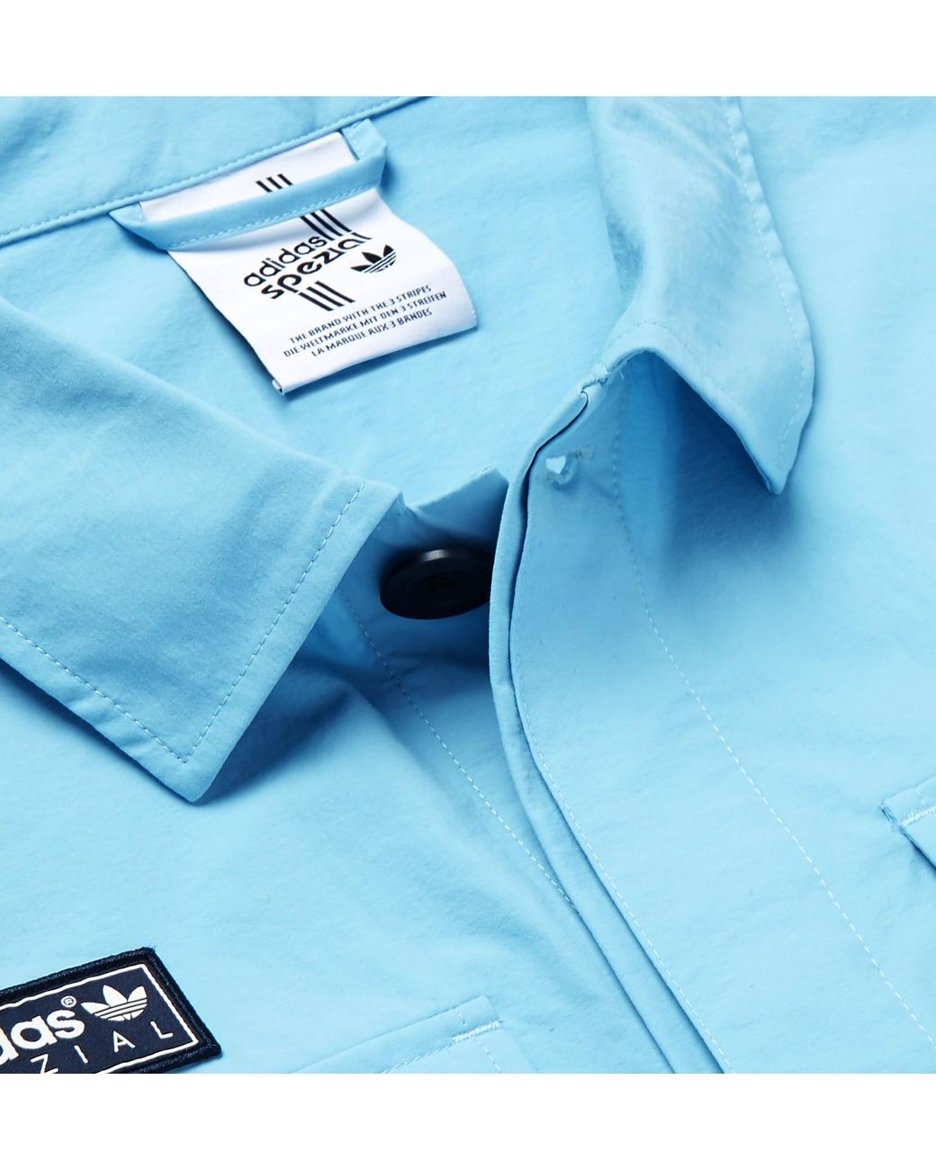 adidas Originals Spezial Gilbraith Nylon-blend Overshirt in Blue for Men |  Lyst UK