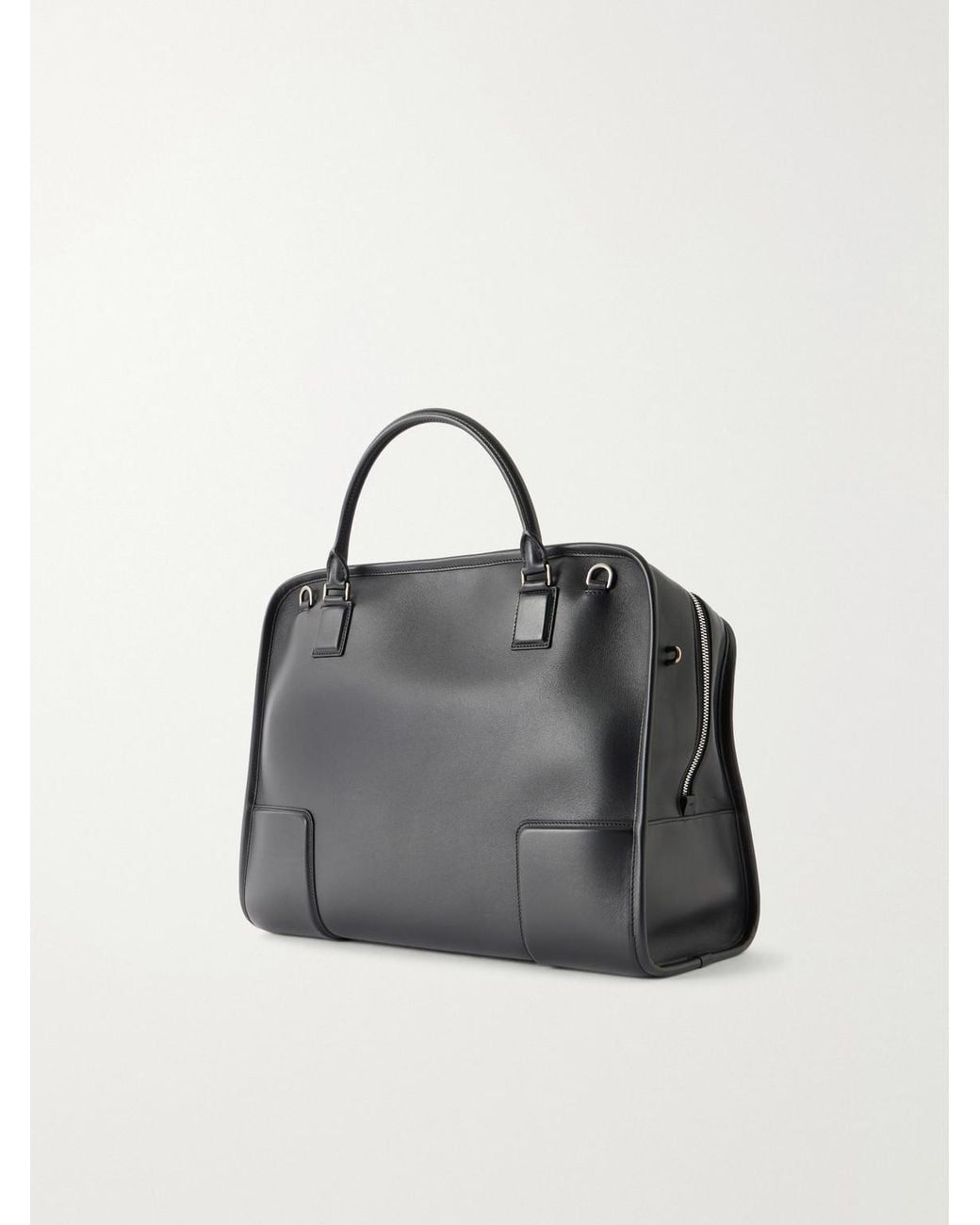 Loewe Black Amazona Leather Tote Bag for men