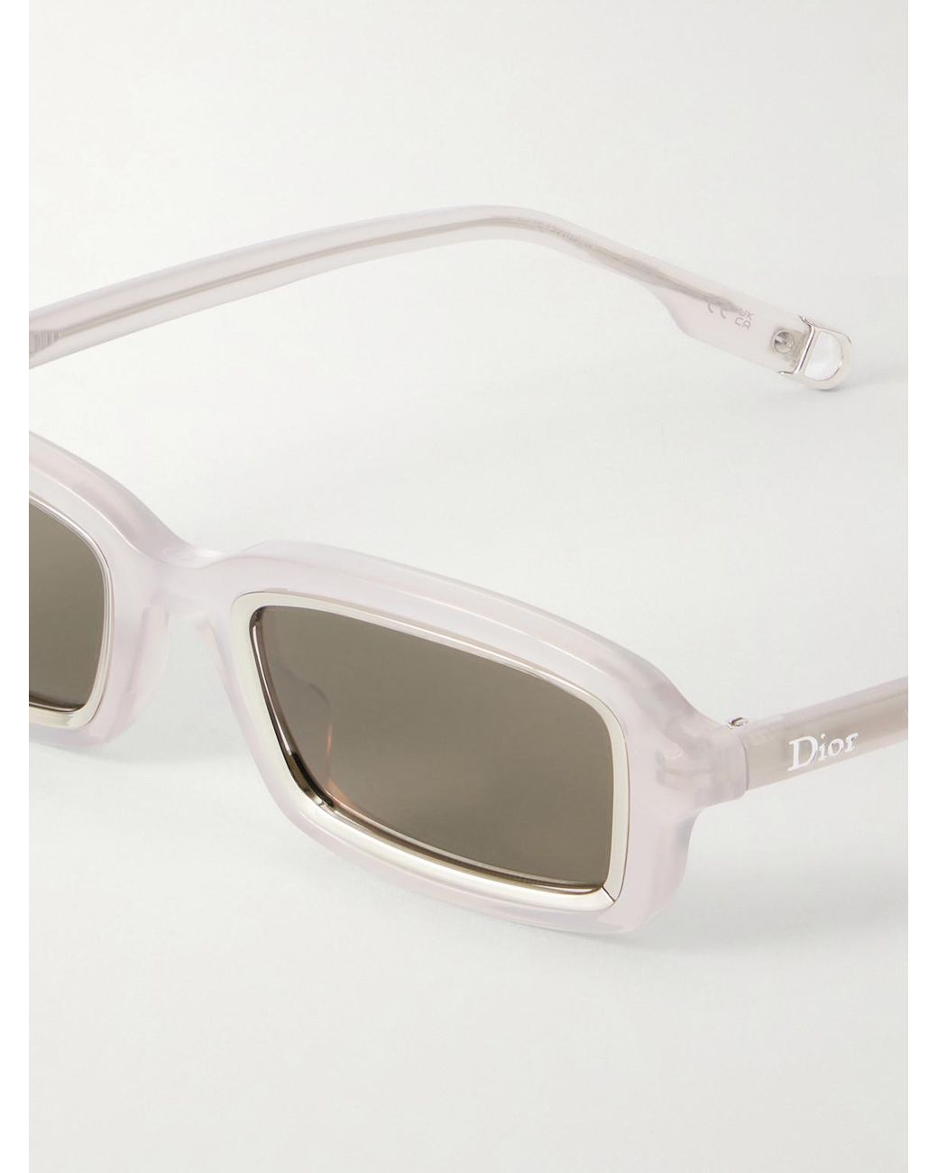 Dior Natural Diorsymbol S2I Square-Frame Acetate Sunglasses for men
