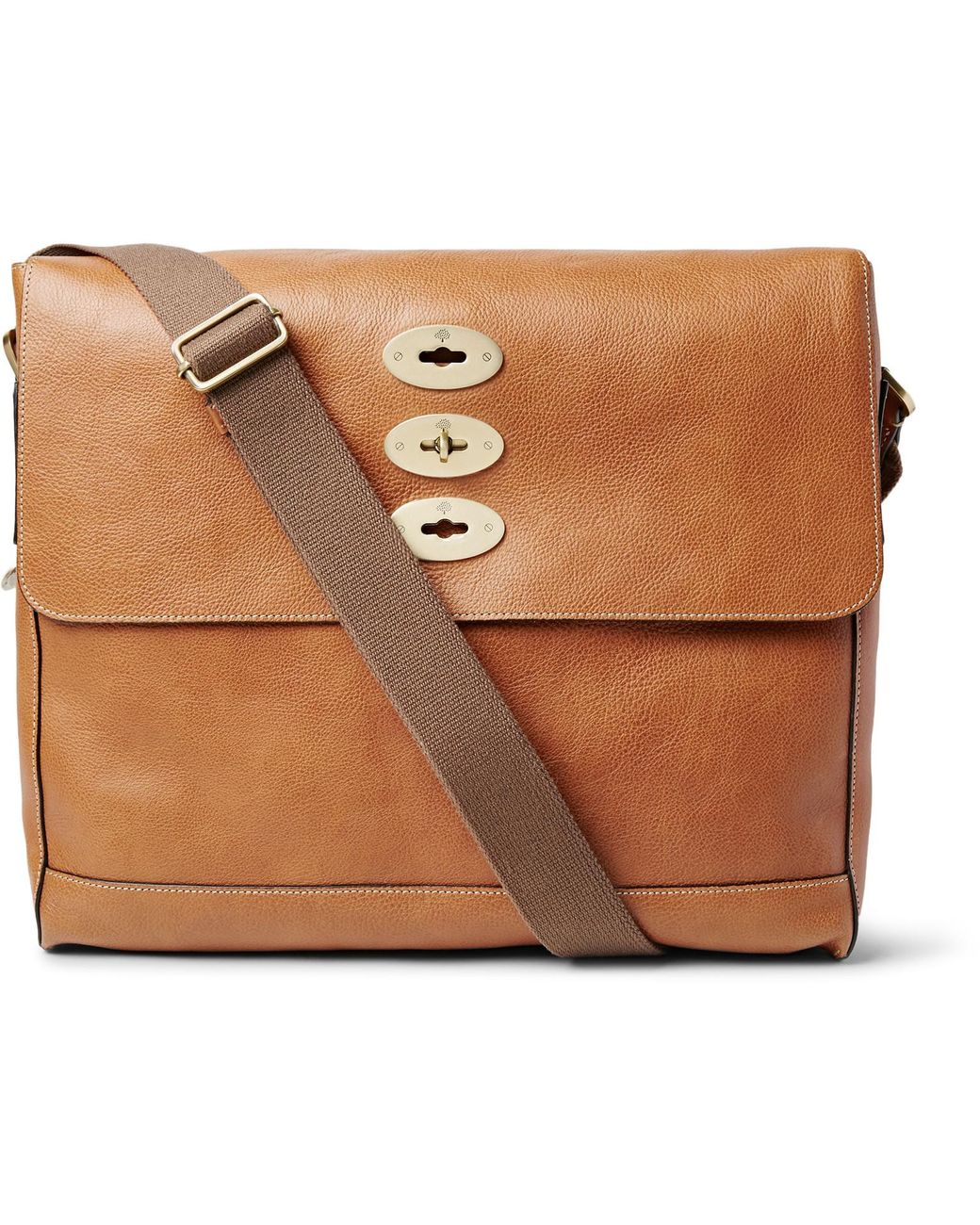 Mulberry Brynmore Leather Messenger Bag in Brown for Men Lyst
