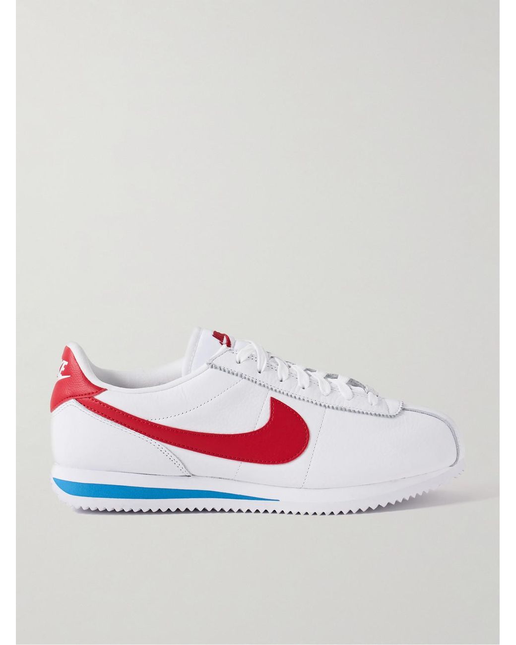 Nike cortez white mesh hot sale