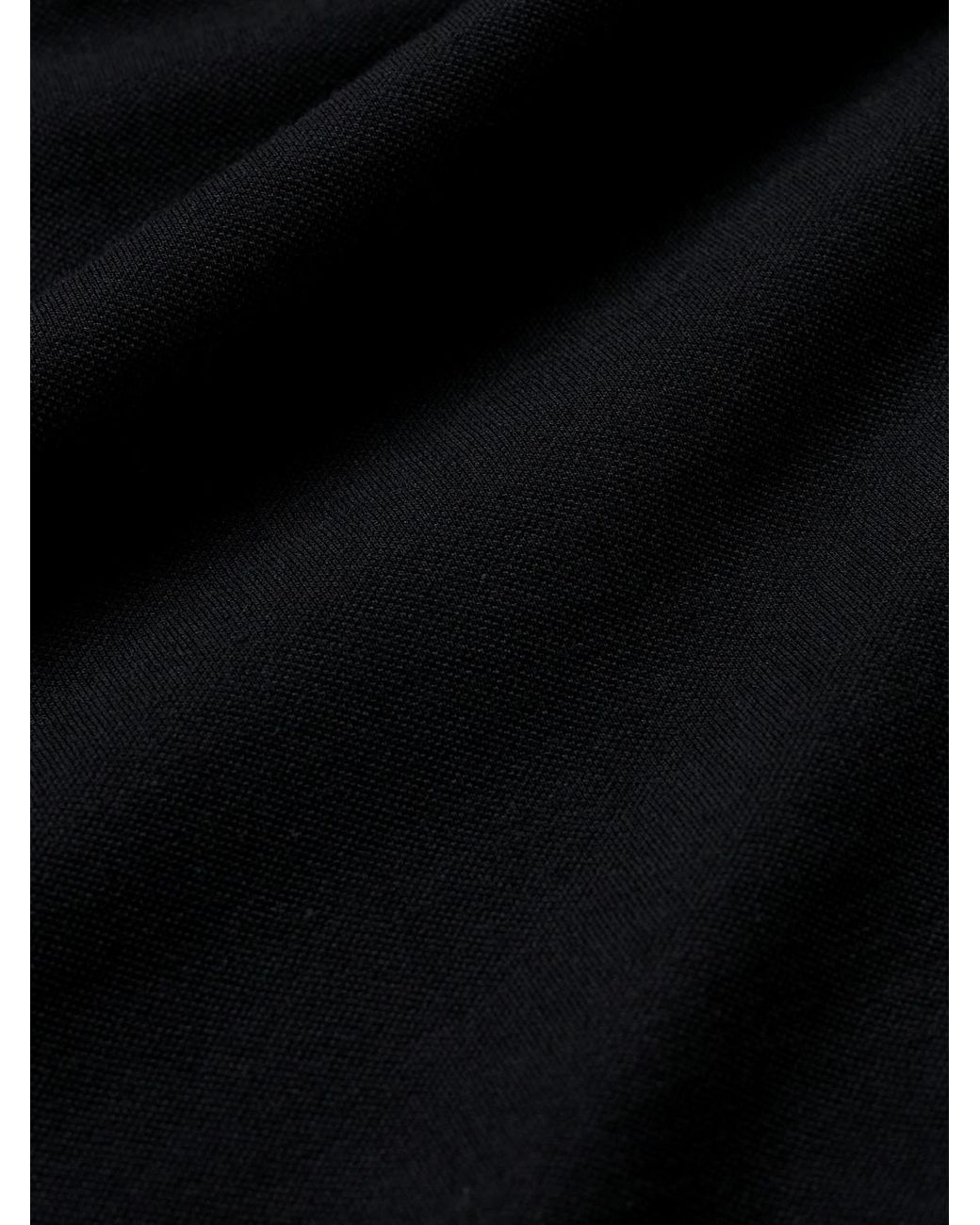 Brunello Cucinelli Black Slim-Fit Cotton-Piqué Polo Shirt for men