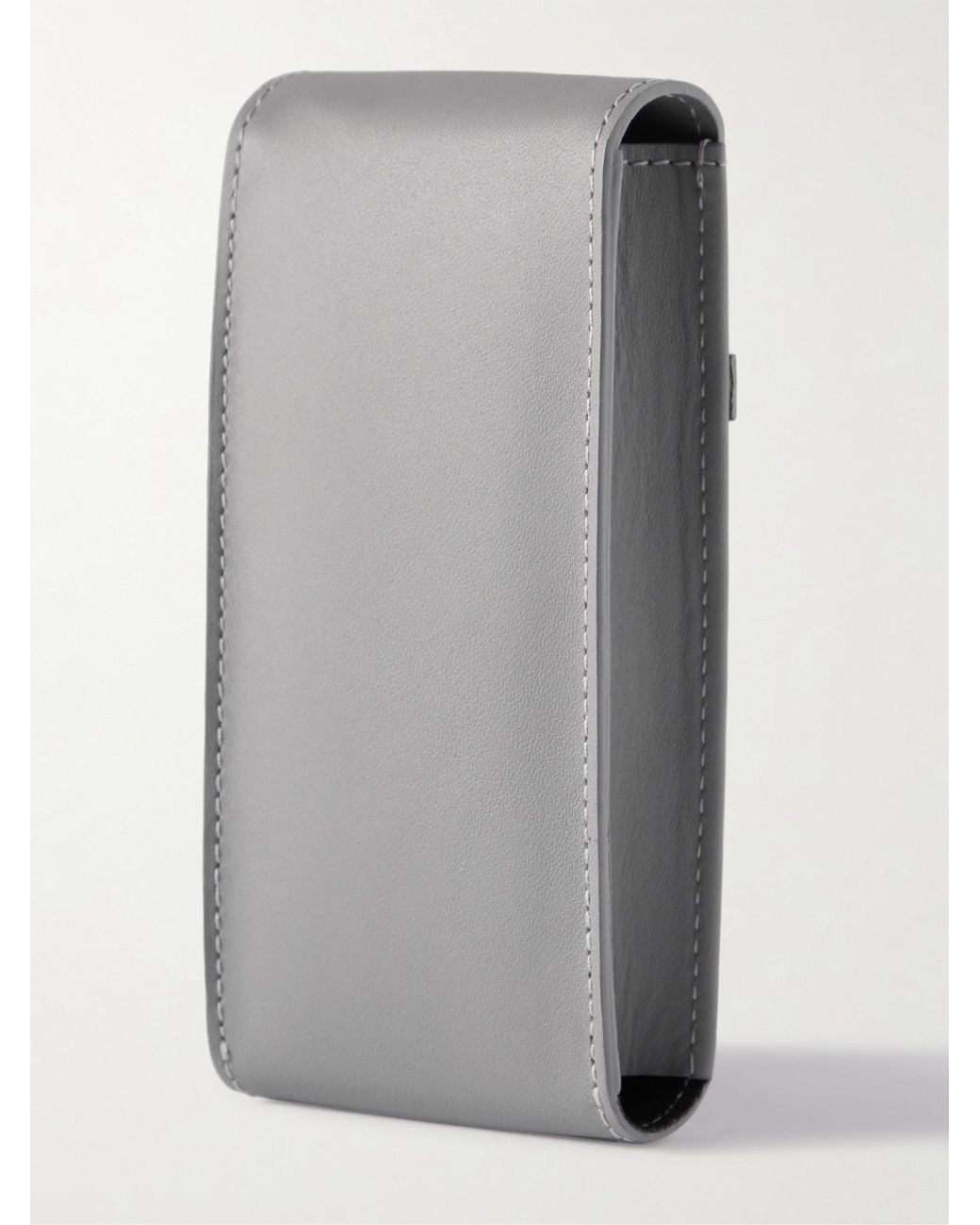 Rapport Gray Hyde Park Leather Watch Pouch for men
