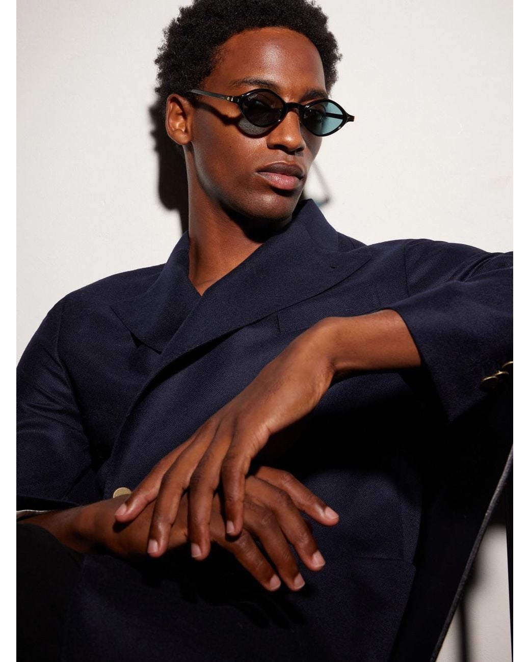 Cartier Black Première De Cartier Round-Frame Recycled-Acetate Sunglasses for men