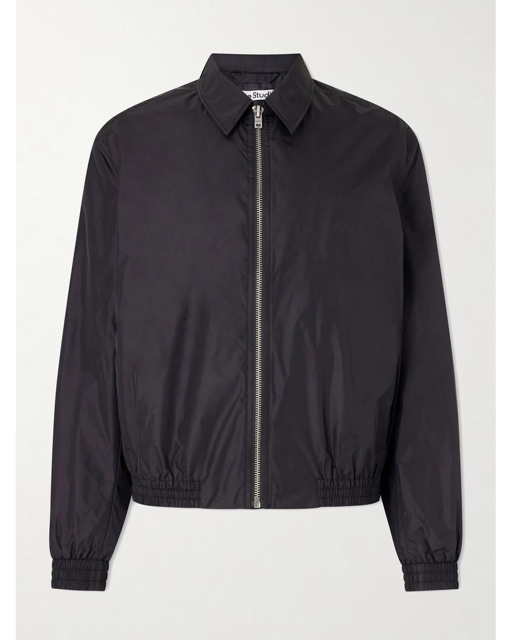 Okot Logo-Print Nylon-Taffeta Jacket di Acne in Blue da Uomo