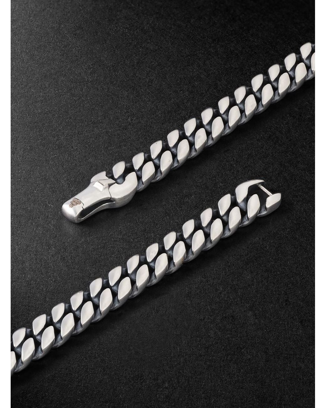 David Yurman Black Sterling Chain Necklace for men
