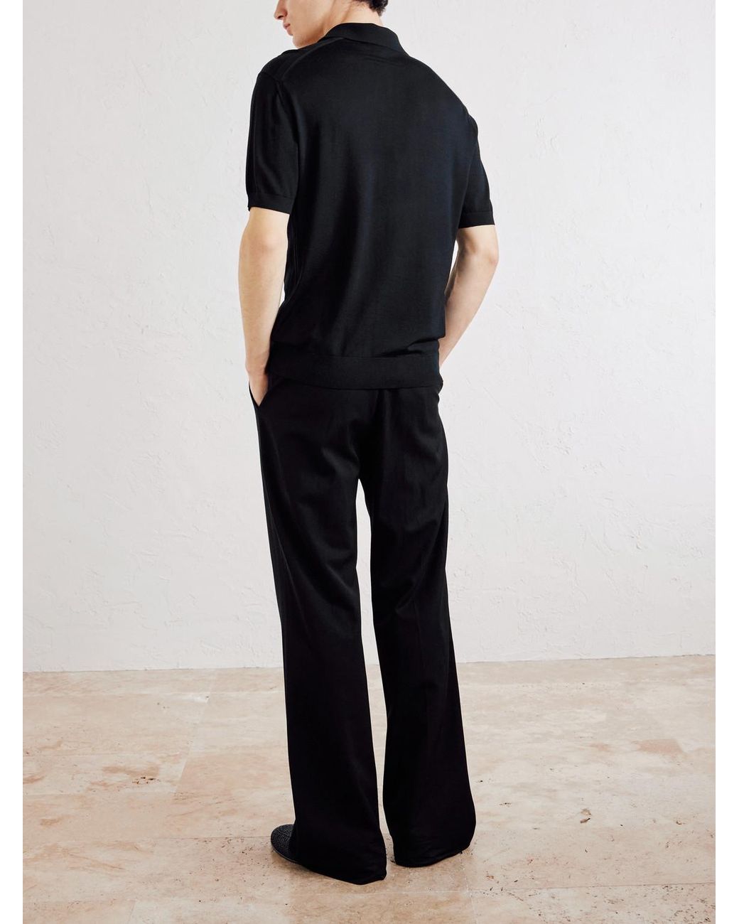 Polo di Zegna in Blue da Uomo