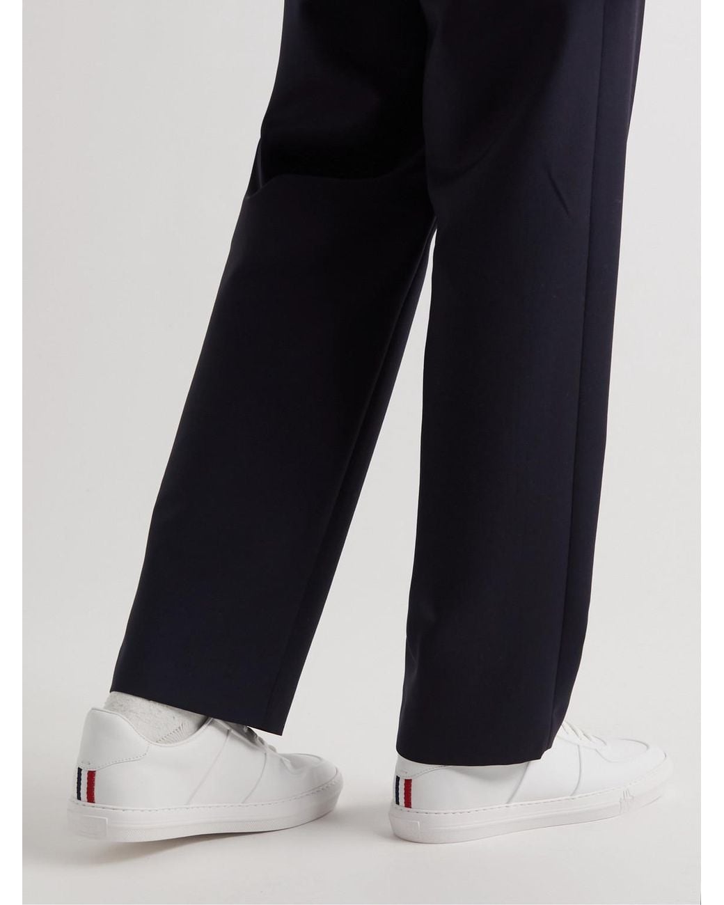 Moncler White Neue York Sneaker for men