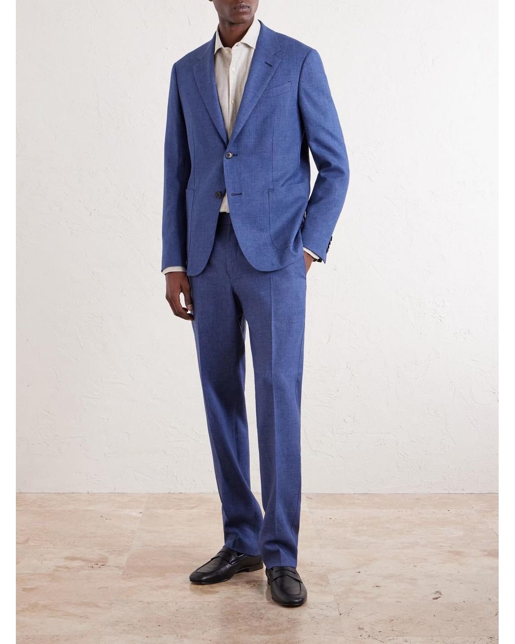 Giacca di Zegna in Blue da Uomo