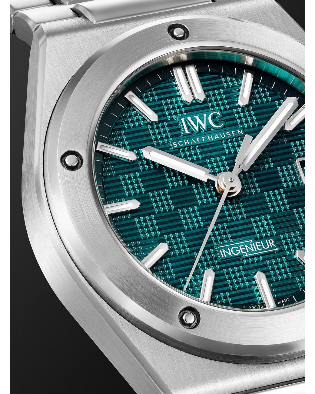 Orologio Automatico 40 Mm di Iwc in Black da Uomo