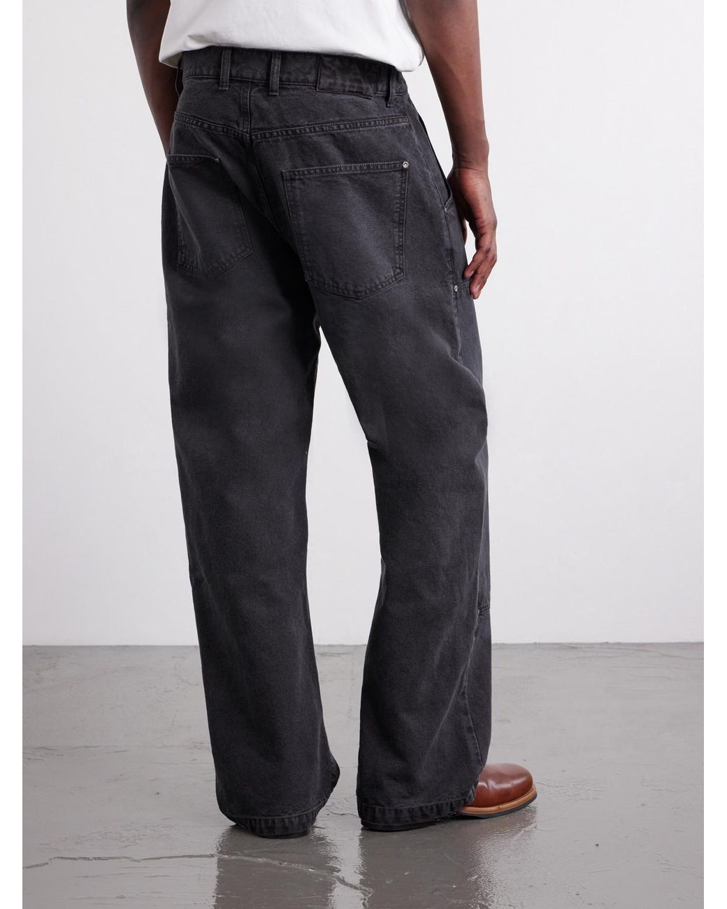 mfpen Blue Wide-leg Jeans for men