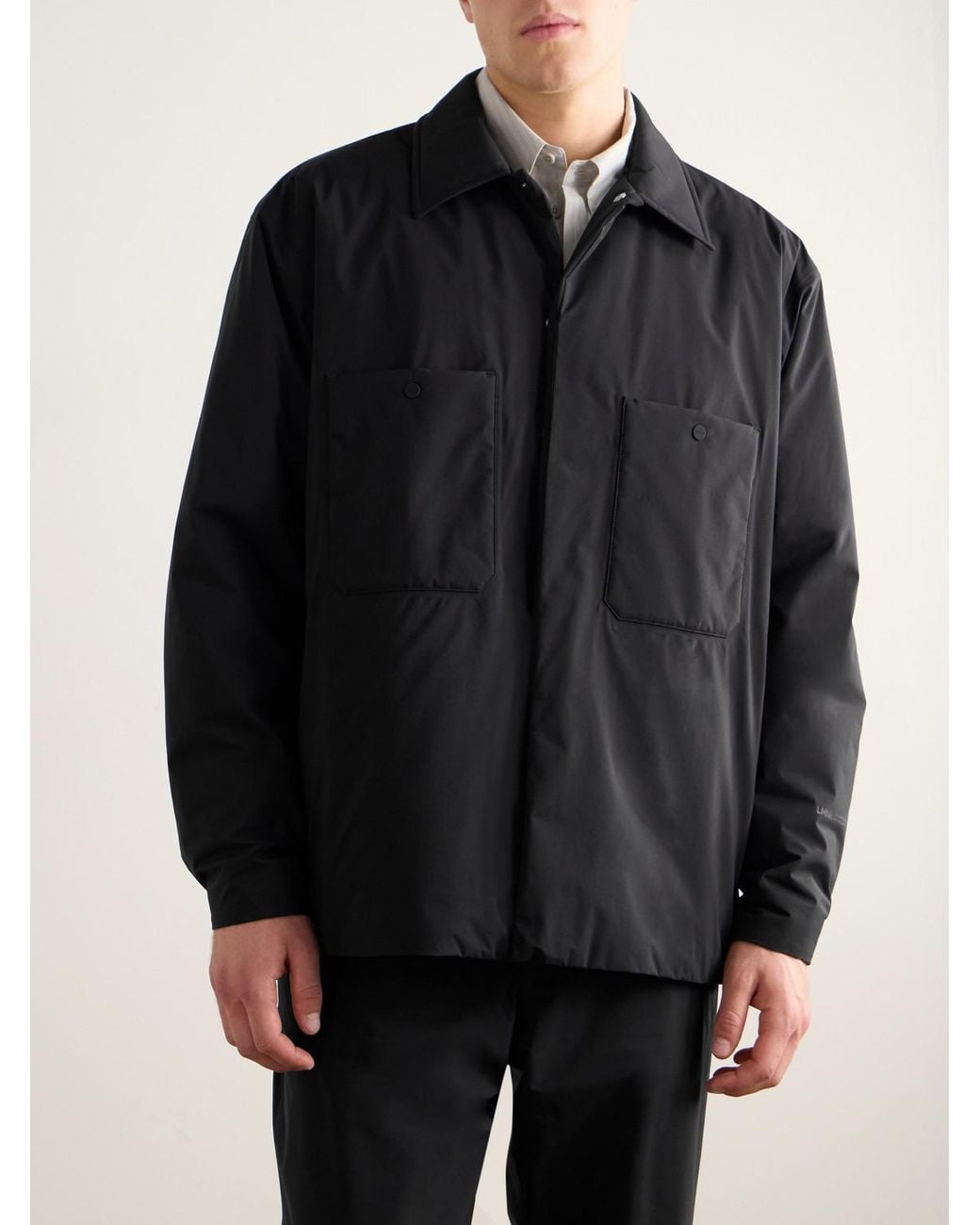 Laminar Blue Padded Shell Jacket for men