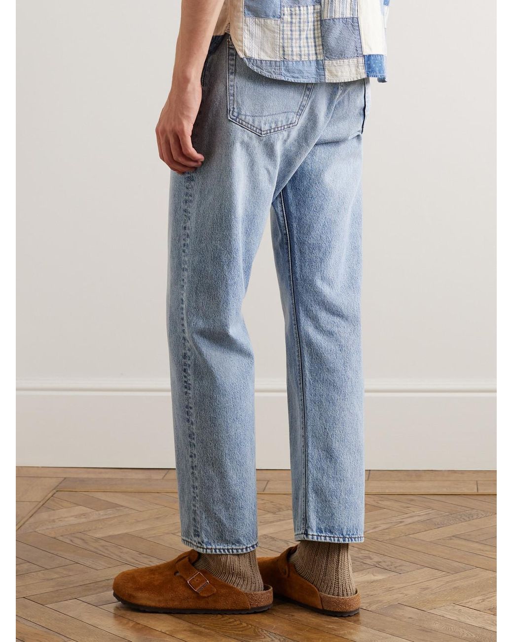 Orslow Blue 105 Straight-Leg Jeans for men