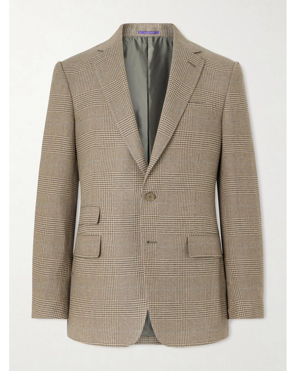 Ralph Lauren Natural Checked Silk for men