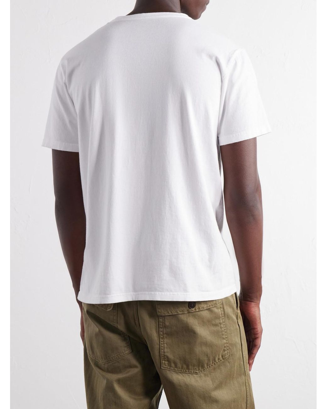Fortela White Set Of Two Cotton-Jersey T-Shirt for men