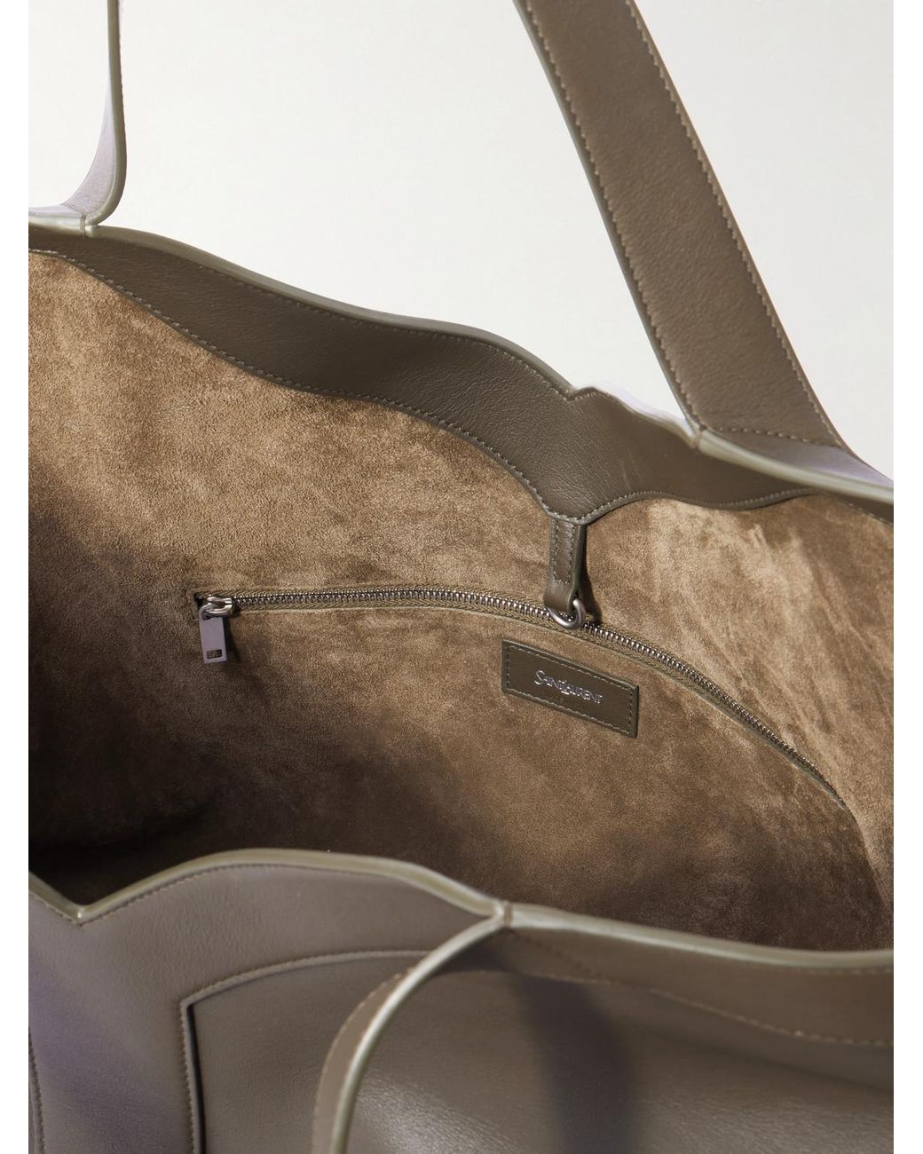 Saint Laurent Black Y Leather Tote Bag for men