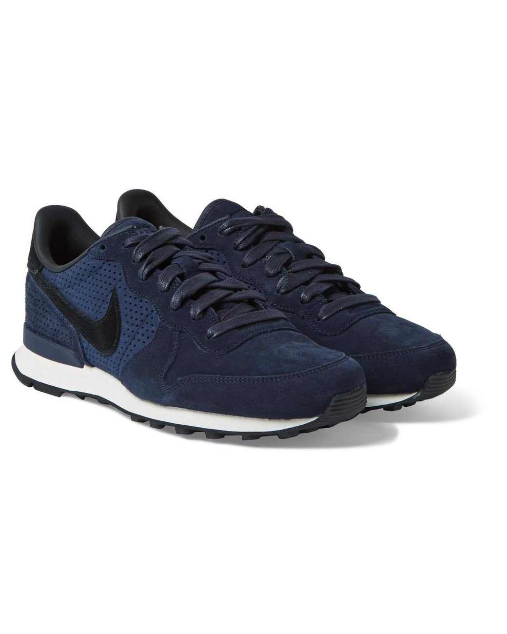 nike internationalist navy blue