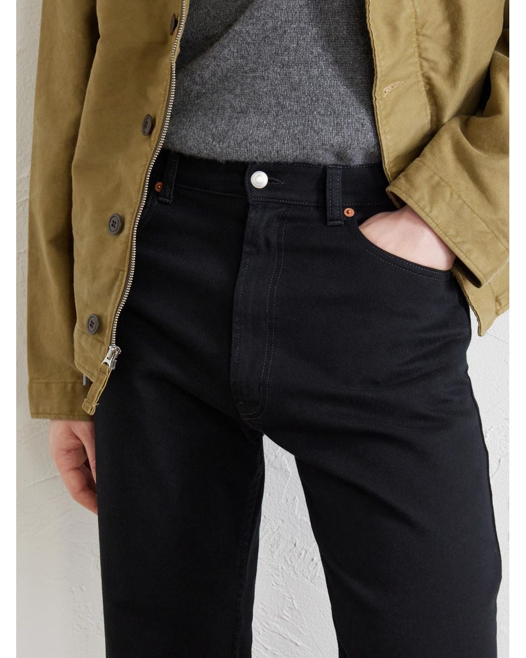 Ghiaia Blue Straight-Leg Jeans for men