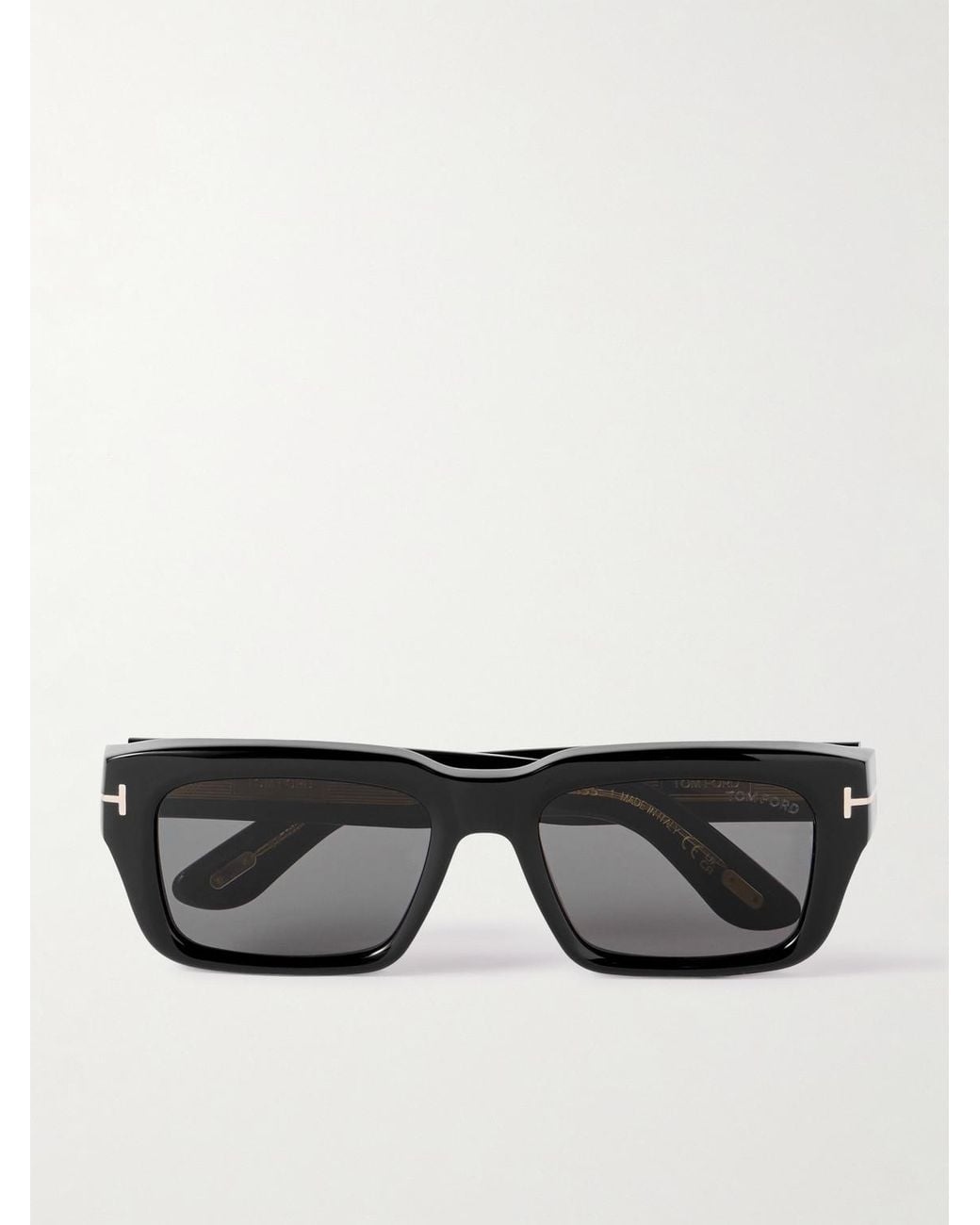 Tom Ford Black Icon Square-frame Acetate Sunglasses for men