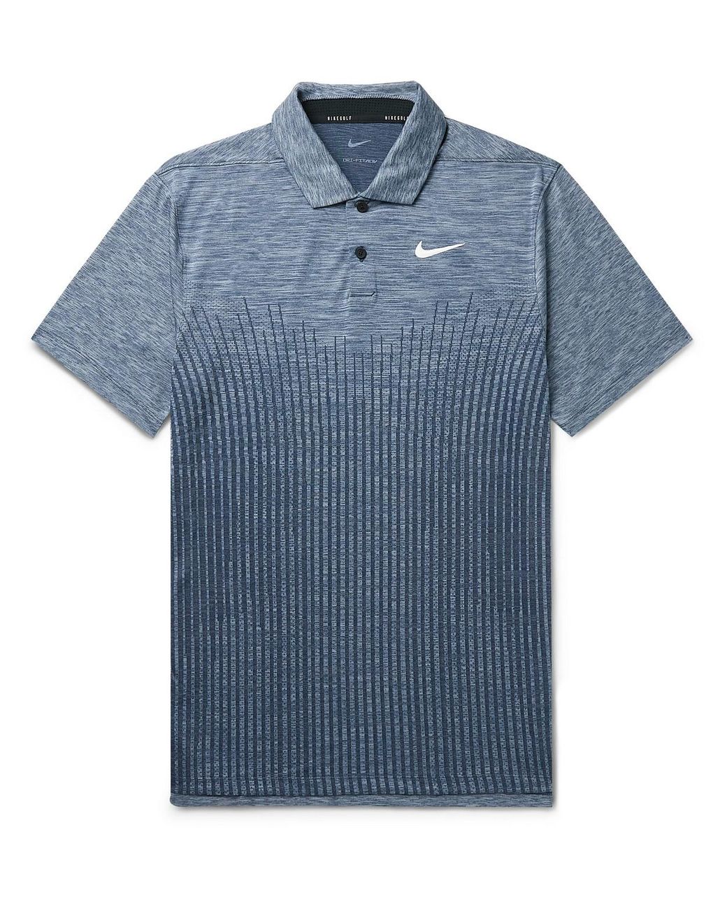 Nike Vapor Dri-fit Adv Jacquard Golf Polo Shirt in Blue for Men | Lyst