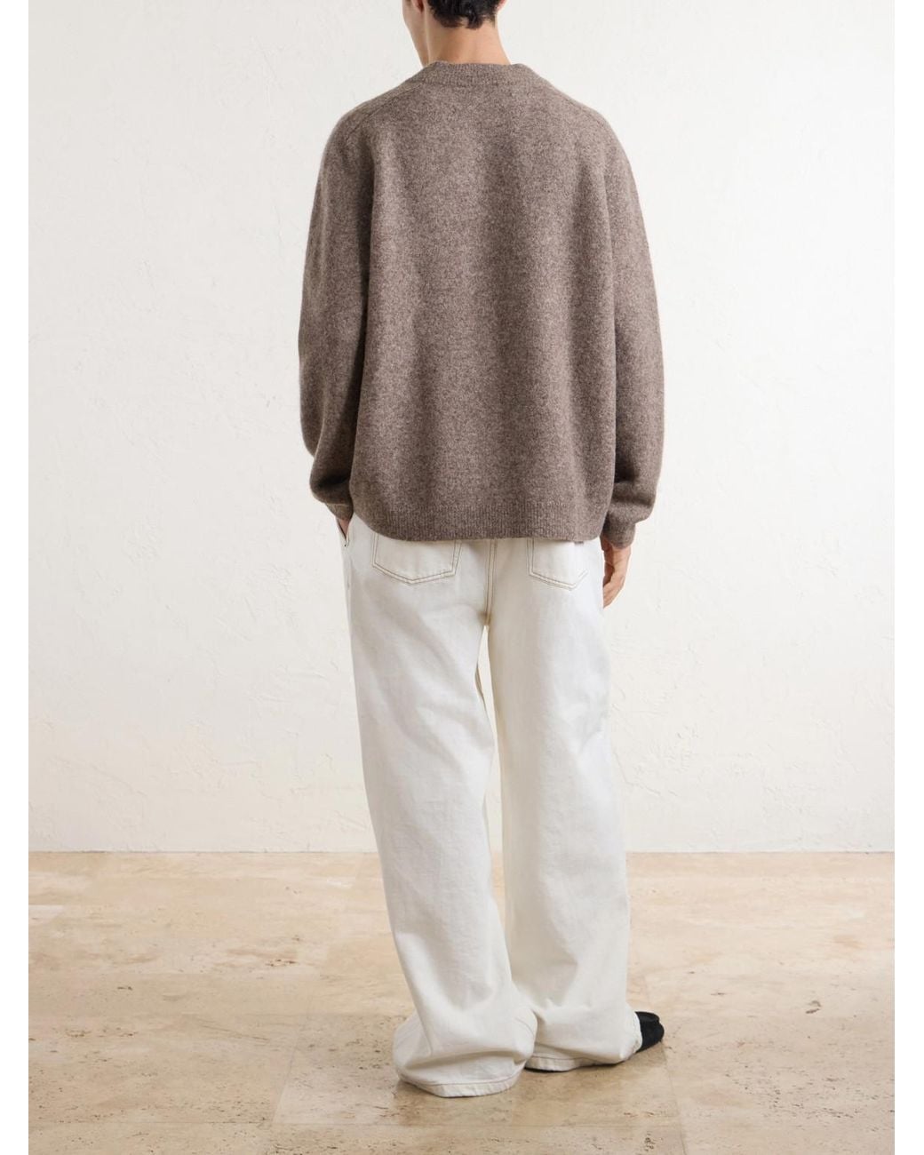 A.P.C. Brown Dylan Sweater for men