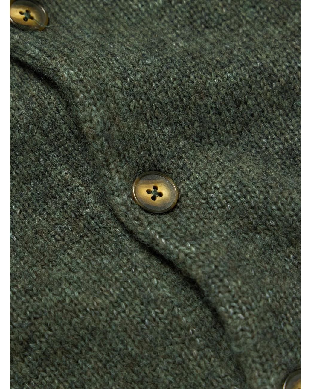 NN07 Green Lee 6598 Merino Wool-blend Cardigan for men