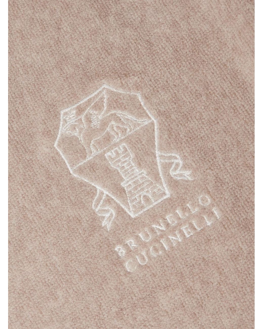 Brunello Cucinelli Natural Cotton-Terry Bathrobe for men