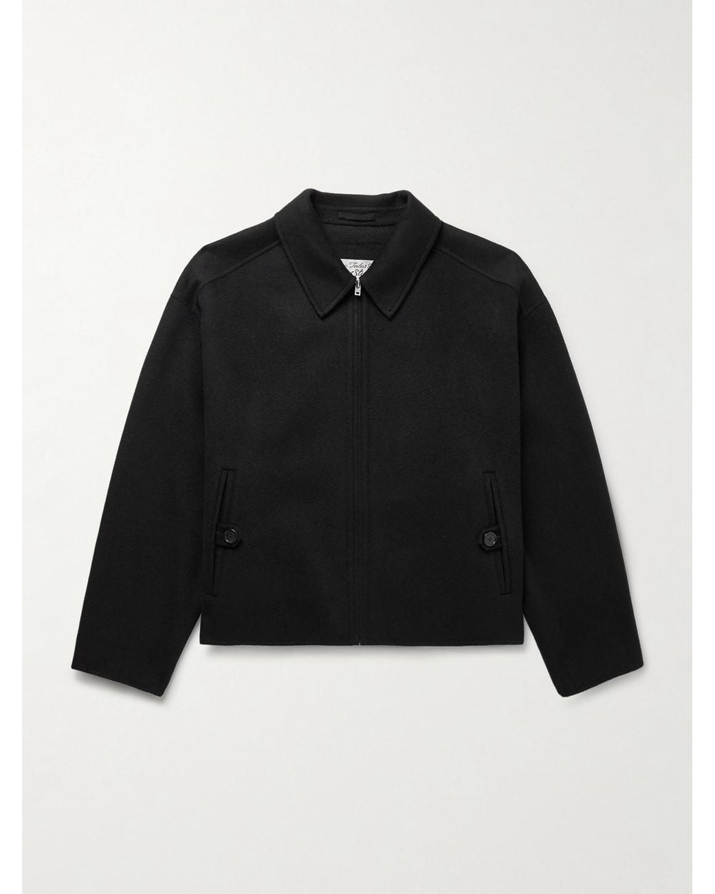 Acne Black Doveo Double-Faced Wool And Cashmere-Blend Felt Jacket for men